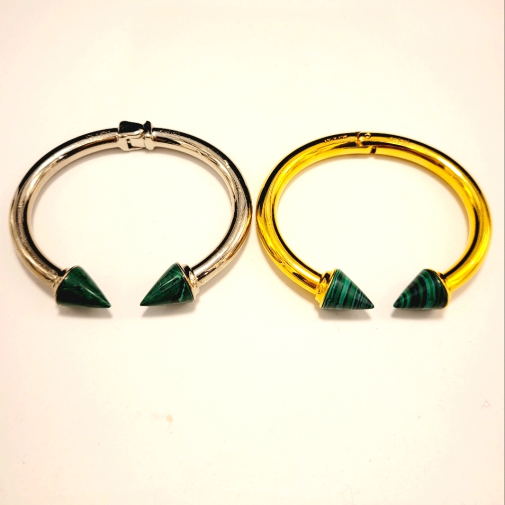 Vita Fede Titan Bracelet, Malachite  Unisex New
